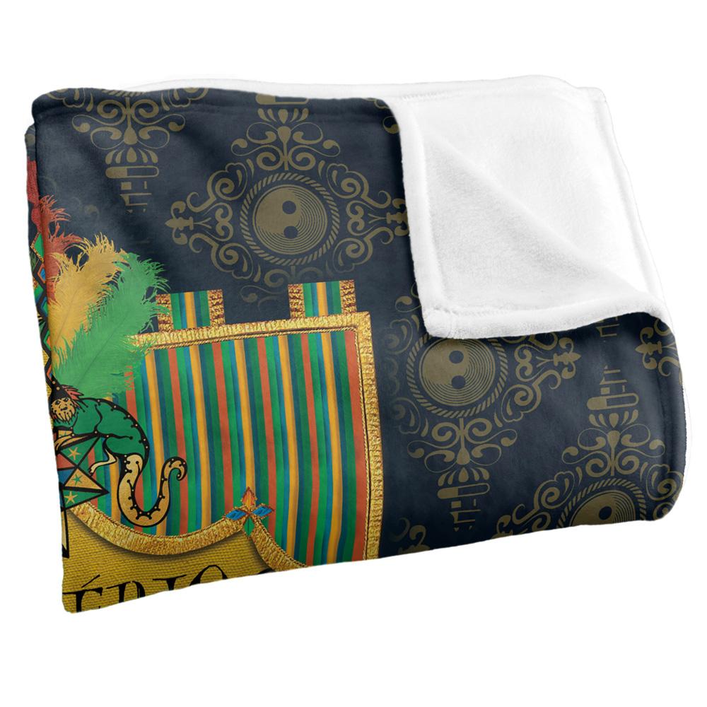Multicoloured - Back - Fantastic Beasts Ministerio Da Magia Blanket