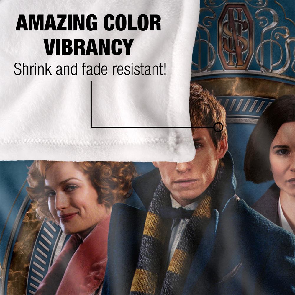 Multicoloured - Lifestyle - Fantastic Beasts Group Shot Blanket