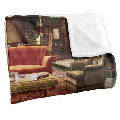 Multicoloured - Back - Friends Central Perk Photograph Blanket