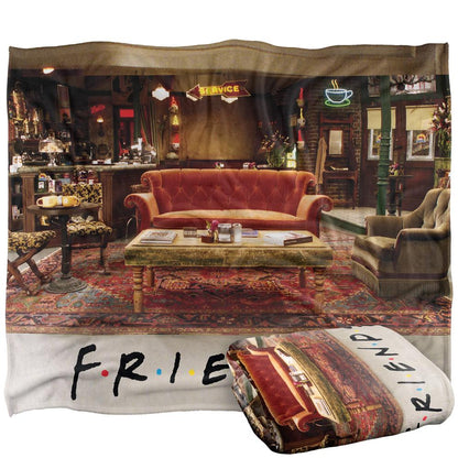 Multicoloured - Side - Friends Central Perk Photograph Blanket