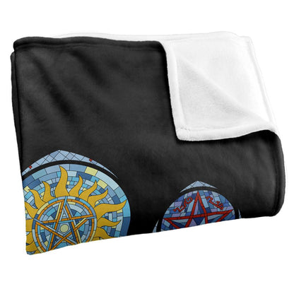Multicoloured - Back - Supernatural Stained Glass Blanket