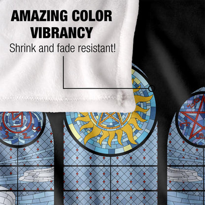 Multicoloured - Lifestyle - Supernatural Stained Glass Blanket