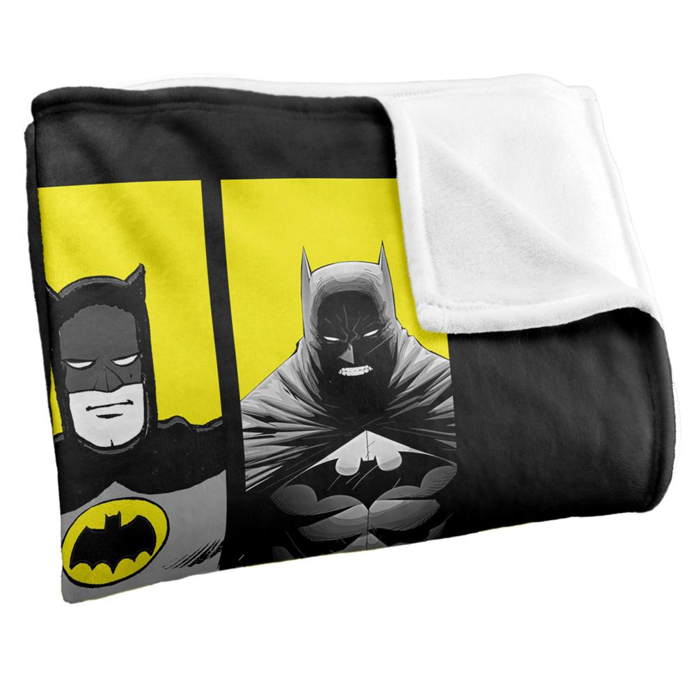 Multicoloured - Back - Batman Character Montage 80th Blanket