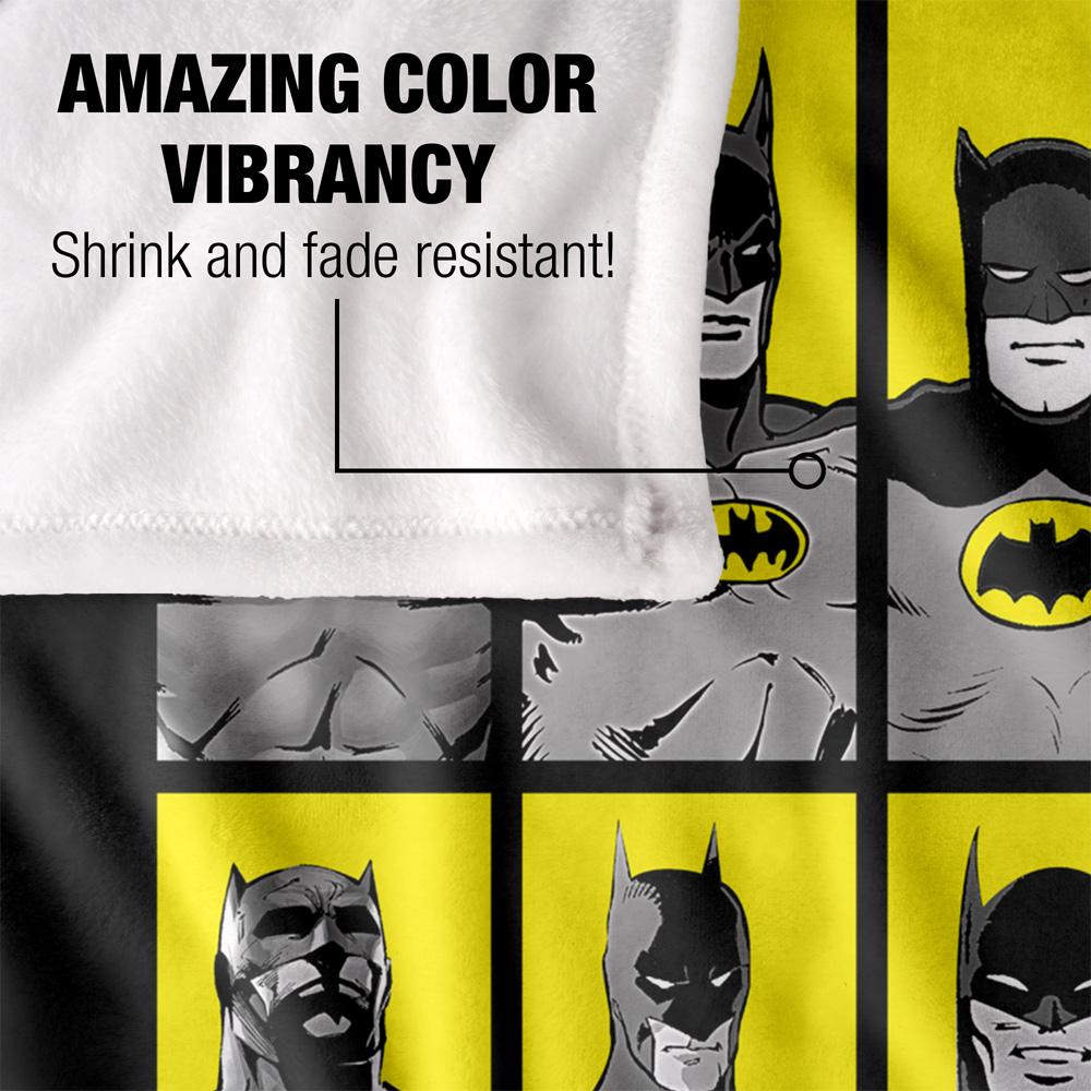 Multicoloured - Lifestyle - Batman Character Montage 80th Blanket
