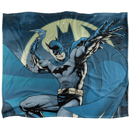 Multicoloured - Front - Batman Bat Signal Blanket
