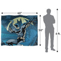 Multicoloured - Pack Shot - Batman Bat Signal Blanket