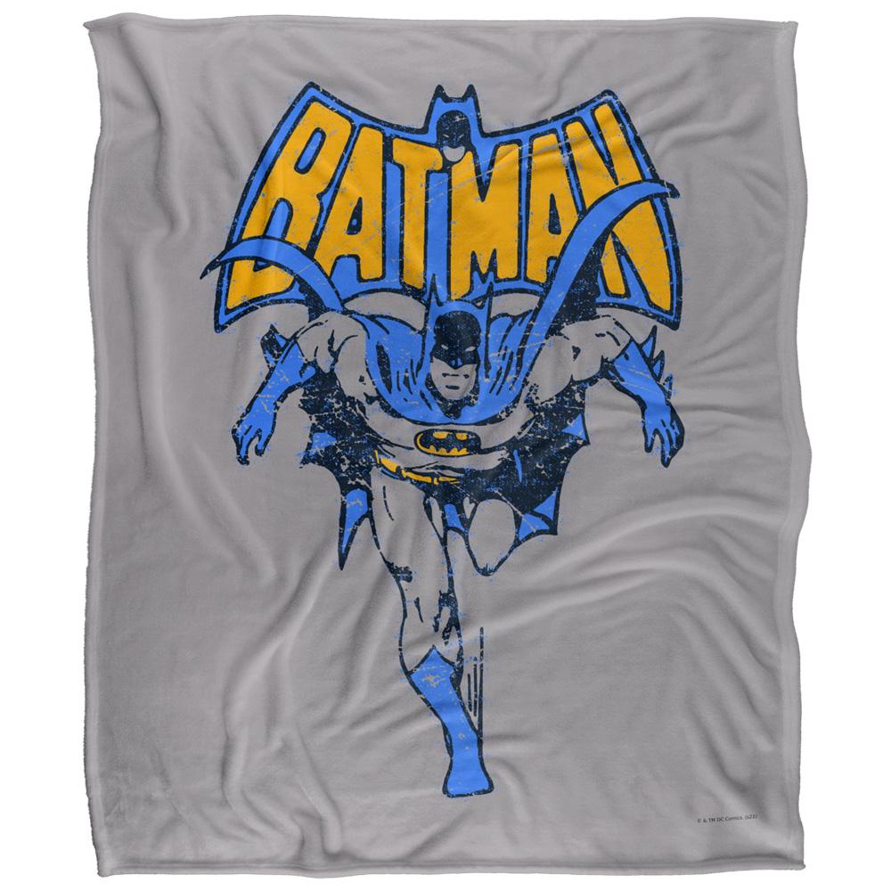 Multicoloured - Front - DC Logo Batman Blanket