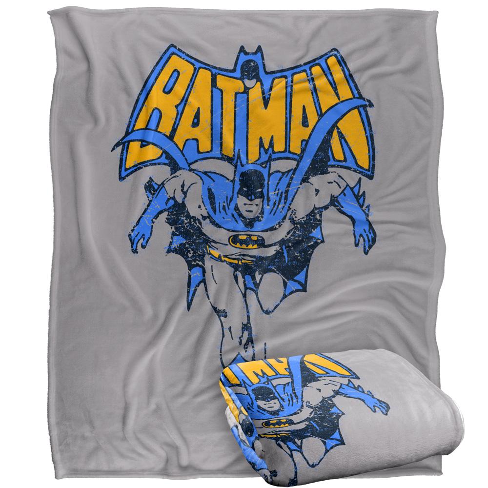 Multicoloured - Side - DC Logo Batman Blanket