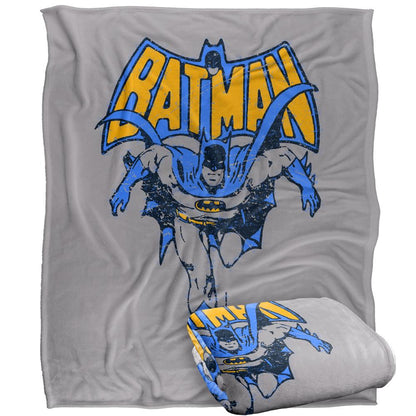 Multicoloured - Side - DC Logo Batman Blanket