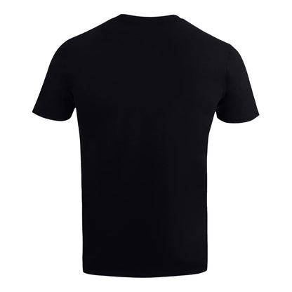 Black - Back - Loki Mens Emblem Cotton T-Shirt