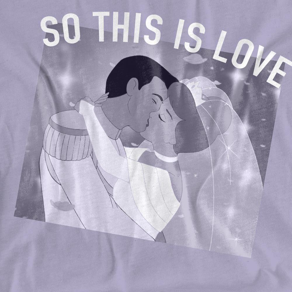 Soft Lavender - Side - Cinderella Unisex Adult So This Is Love T-Shirt