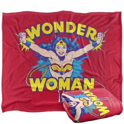 Multicoloured - Front - Wonder Woman Flying Blanket