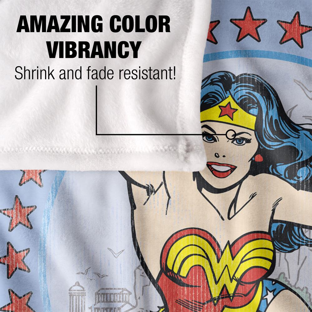 Multicoloured - Lifestyle - Wonder Woman Vintage Blanket