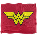 Multicoloured - Back - DC Comics Logo Wonder Woman Blanket
