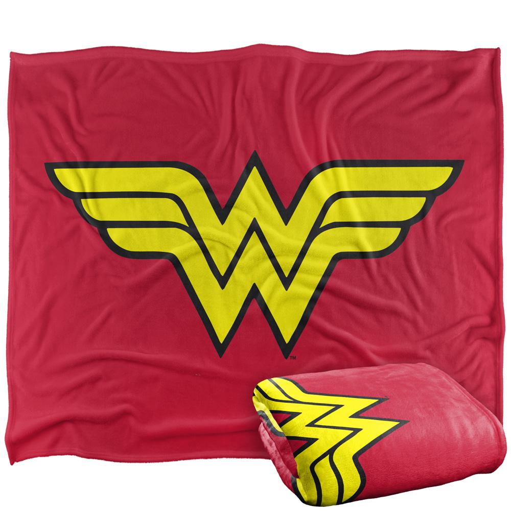 Multicoloured - Front - DC Comics Logo Wonder Woman Blanket
