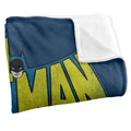 Multicoloured - Side - DC Comics Logo Batman Blanket