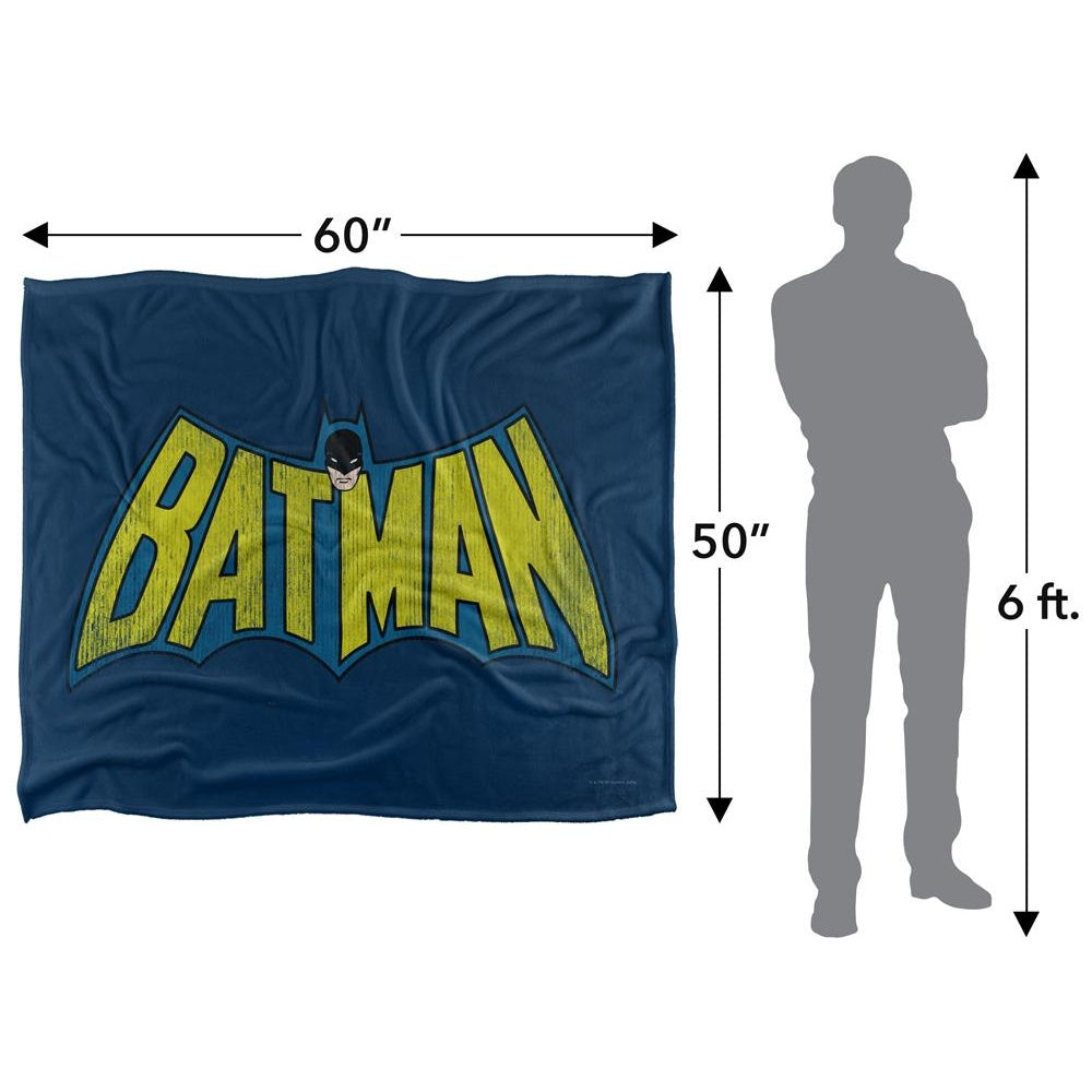 Multicoloured - Pack Shot - DC Comics Logo Batman Blanket