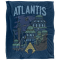 Multicoloured - Back - Aquaman Atlantis Blanket