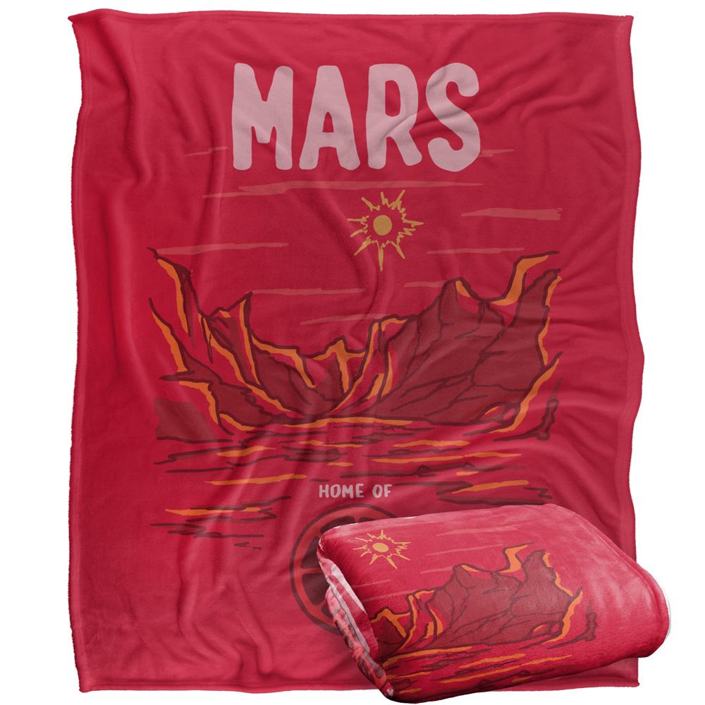 Multicoloured - Front - DC Originals Mars Blanket