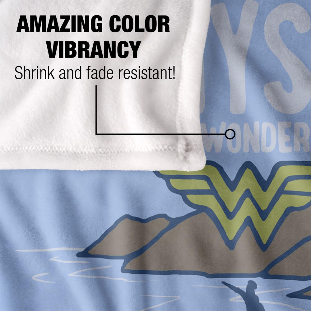 Multicoloured - Lifestyle - Wonder Woman Themyscira Blanket