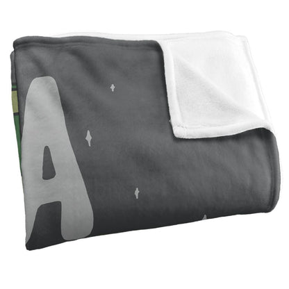 Multicoloured - Side - Green Lantern OA Blanket