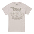 Sand - Front - BSA Mens Birmingham Small Arms T-Shirt