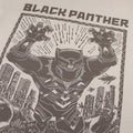 Natural - Lifestyle - Black Panther Mens Linocut T-Shirt