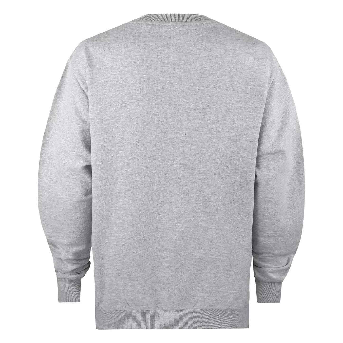 Grey - Back - Disney Womens-Ladies Mickey Mouse Campfire Heather Sweatshirt