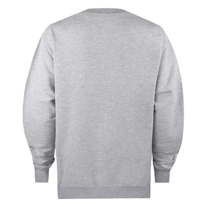 Grey - Back - Disney Womens-Ladies Mickey Mouse Campfire Heather Sweatshirt