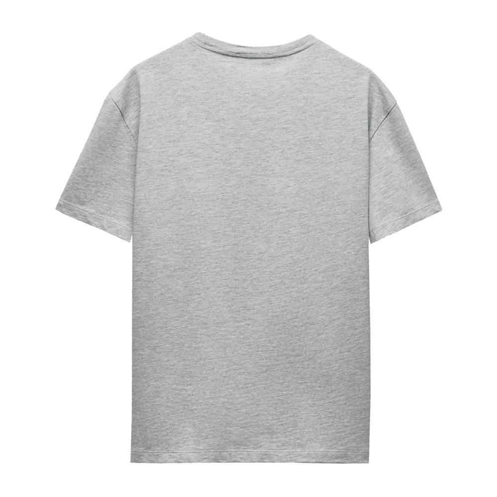 Heather Grey - Back - Lilo & Stitch Womens-Ladies Ohana Babe T-Shirt