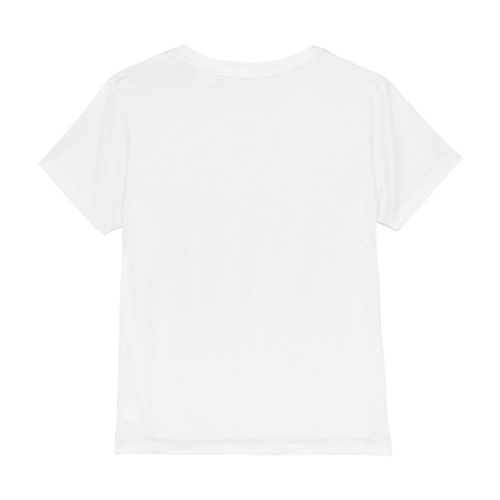 White - Back - Lilo & Stitch Girls Surfin Waves T-Shirt