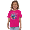 Fuchsia - Lifestyle - Lilo & Stitch Girls Aloha Surf T-Shirt