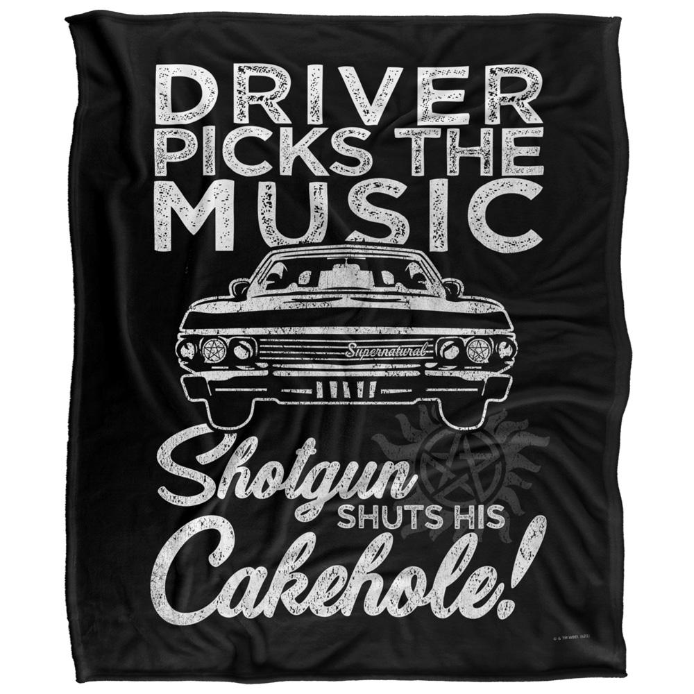 Multicoloured - Front - Supernatural Driver Picks The Music Blanket