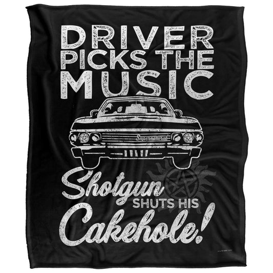 Multicoloured - Front - Supernatural Driver Picks The Music Blanket