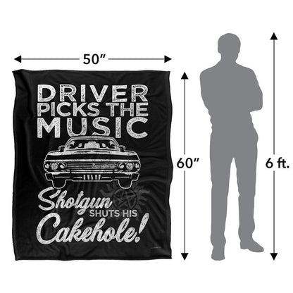 Multicoloured - Pack Shot - Supernatural Driver Picks The Music Blanket