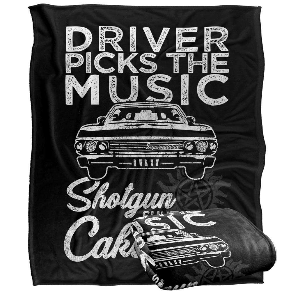 Multicoloured - Side - Supernatural Driver Picks The Music Blanket
