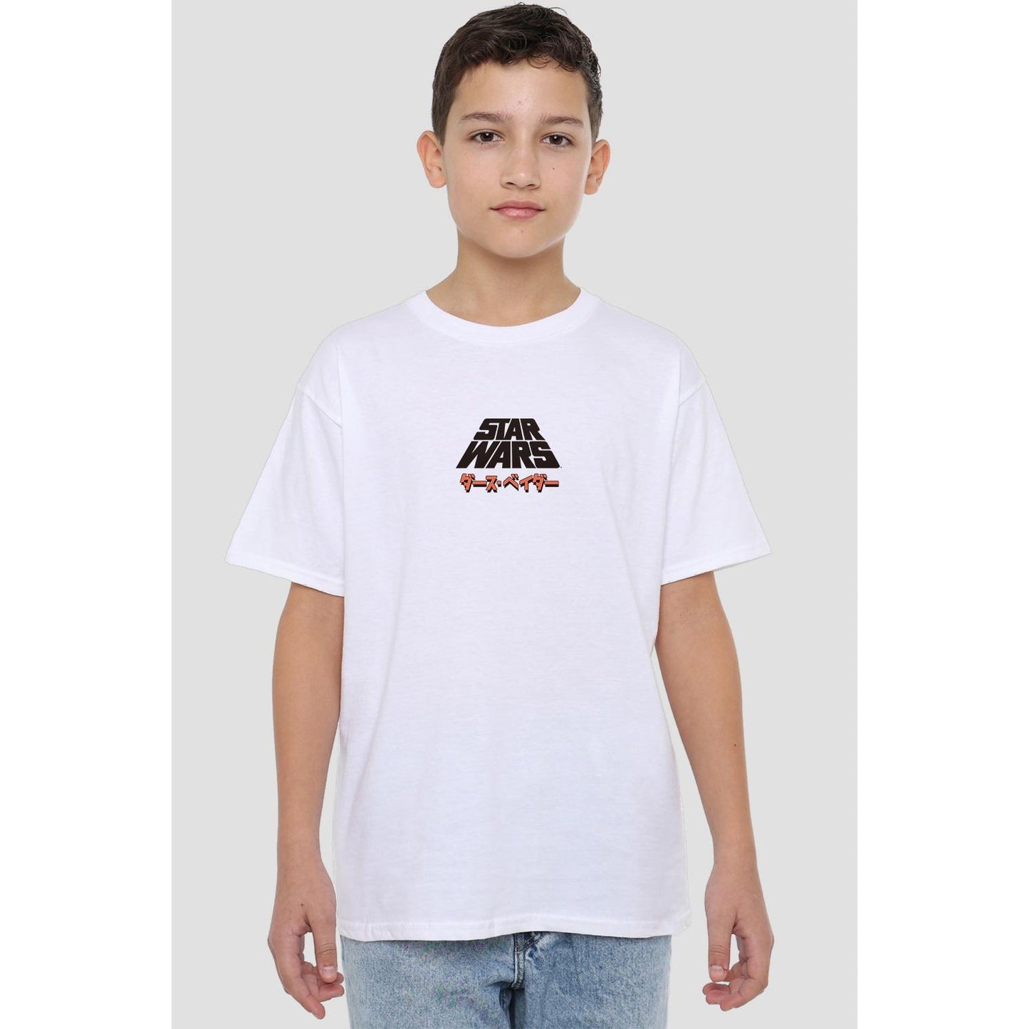 White - Back - Star Wars Childrens-Kids T-Shirt
