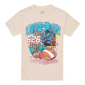 Natural - Front - Lilo & Stitch Unisex Adult Manga Race T-Shirt