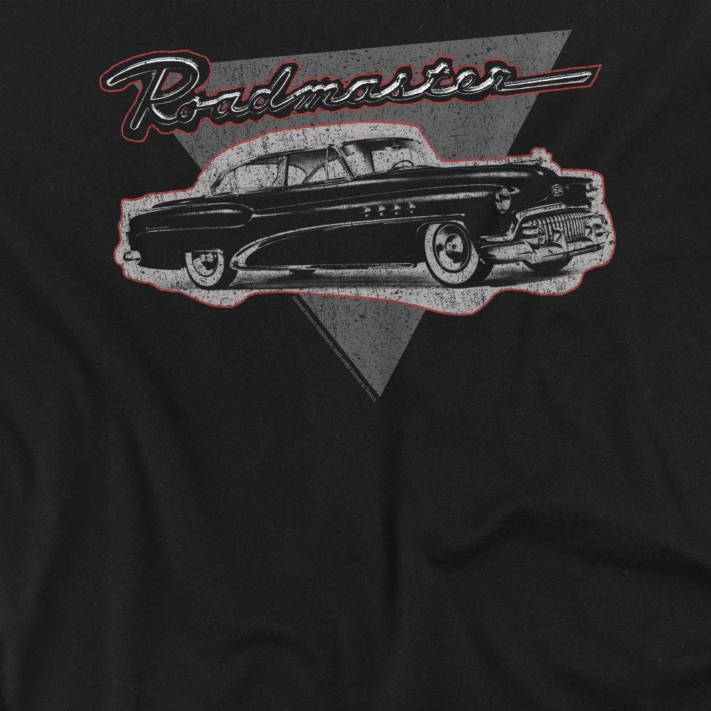 Black - Pack Shot - Cotton Soul Unisex Adult Buick 1952 Roadmaster T-Shirt