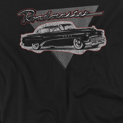 Black - Pack Shot - Cotton Soul Unisex Adult Buick 1952 Roadmaster T-Shirt