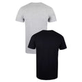Black-Grey - Back - Star Wars Mens Meme T-Shirt (Pack of 2)