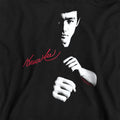 Black - Side - Bruce Lee Unisex Adult The Dragon Awaits Sweatshirt