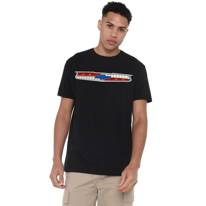Black - Lifestyle - Chevrolet Unisex Adult 56 Bel Air Emblem T-Shirt
