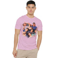 Pink - Lifestyle - 90210 Unisex Adult Gang In Logo T-Shirt