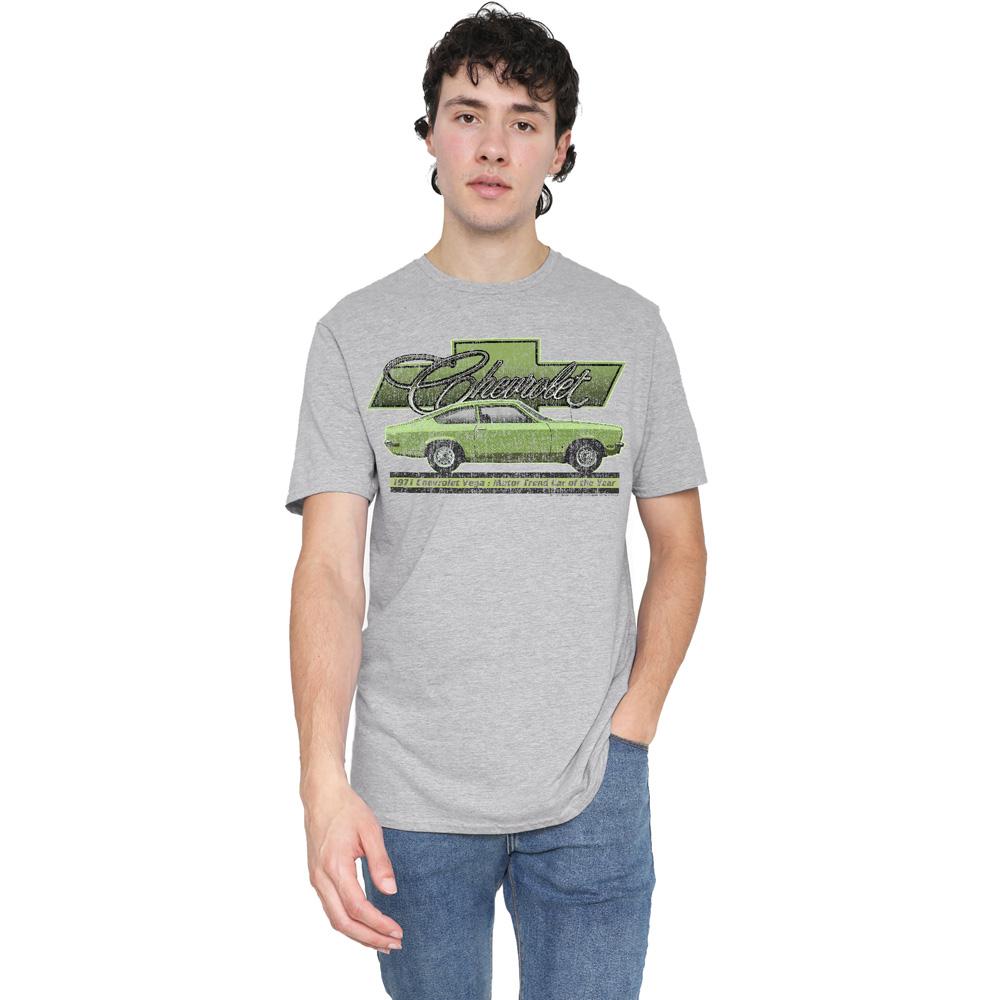 Athletic Heather - Lifestyle - Chevrolet Unisex Adult Vega Car Of The Year 71 T-Shirt