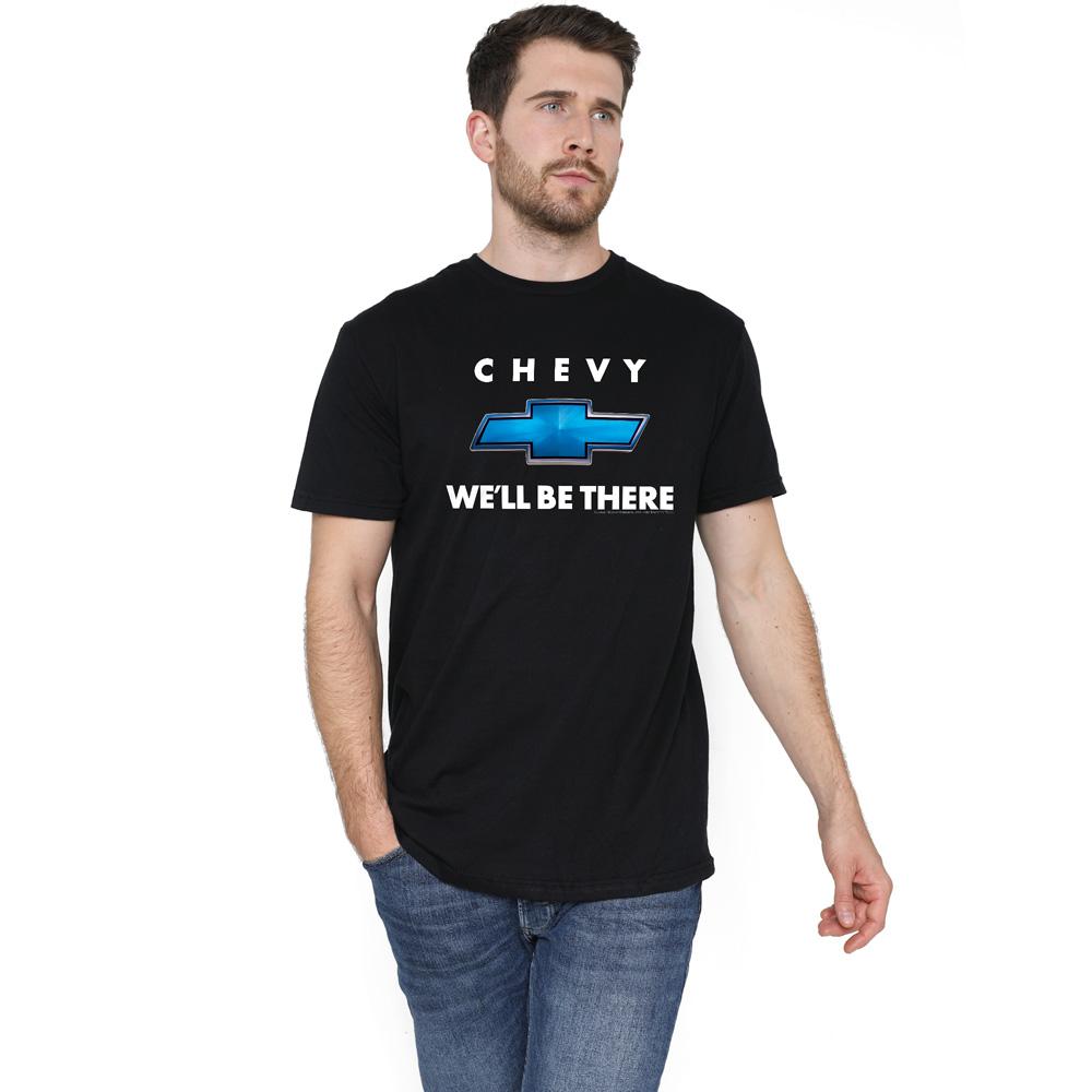 Black - Lifestyle - Chevrolet Unisex Adult Well Be There T-Shirt