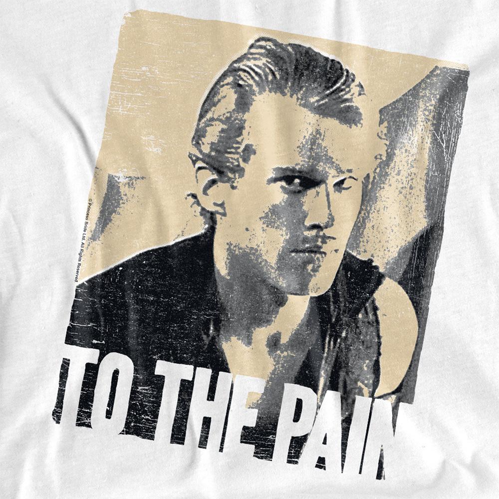 White-Black - Side - The Princess Bride Unisex Adult To The Pain T-Shirt