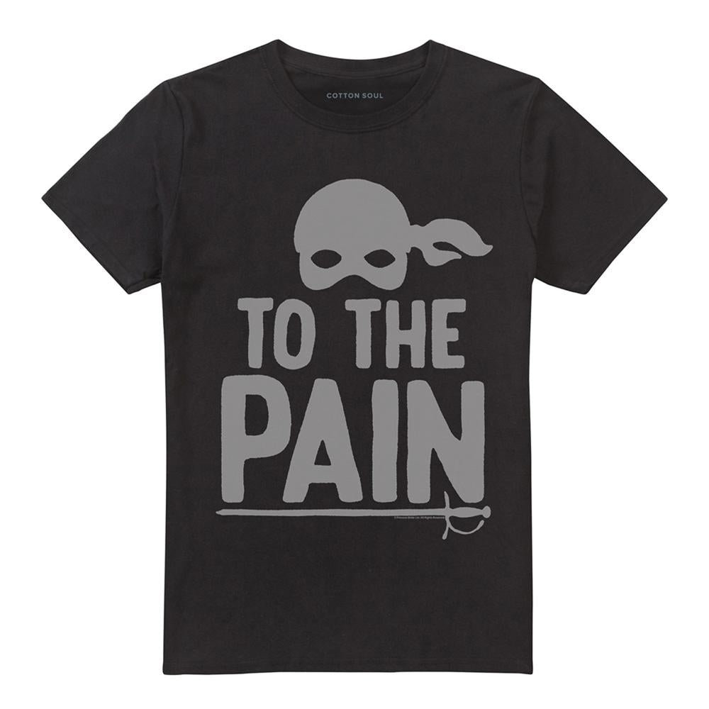 Black - Front - The Princess Bride Unisex Adult To The Pain T-Shirt