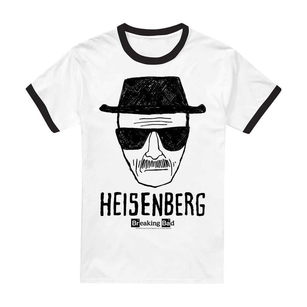 Black-White - Back - Breaking Bad Unisex Adult Heisenberg T-Shirt