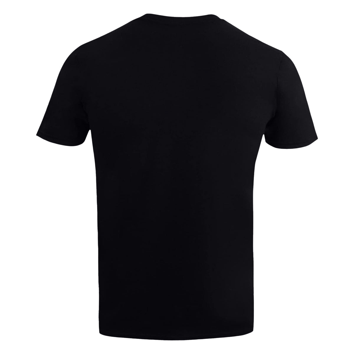 Black-Grey - Back - Captain America Mens Vertical T-Shirt